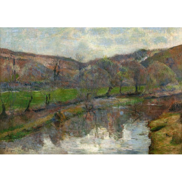 Krajobraz Bretanii, Paul Gauguin (1888) - Sklep Art Puzzle